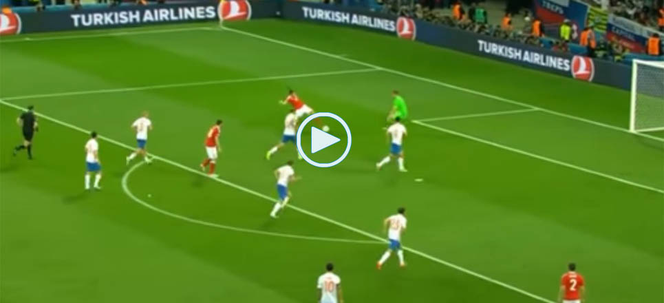 Así fue el gol que marcó Bale a Rusia