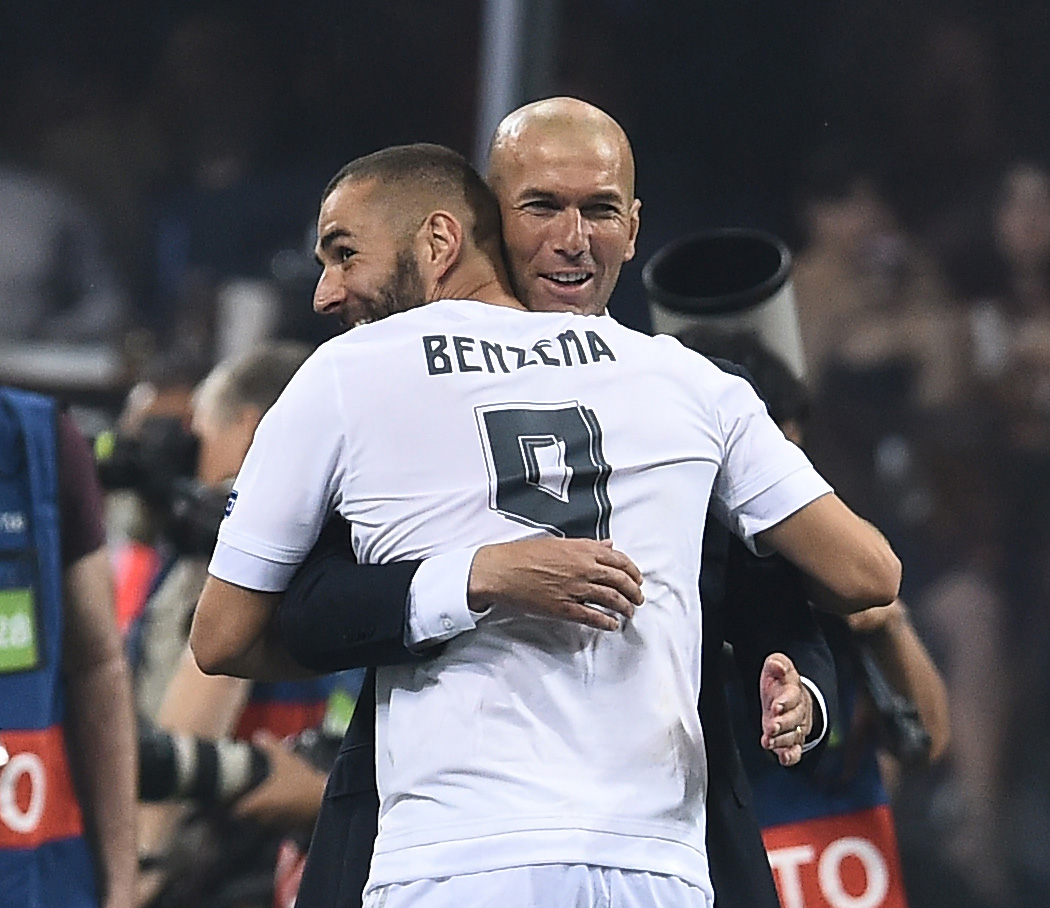 Zinedine Zidane, Karim Benzema