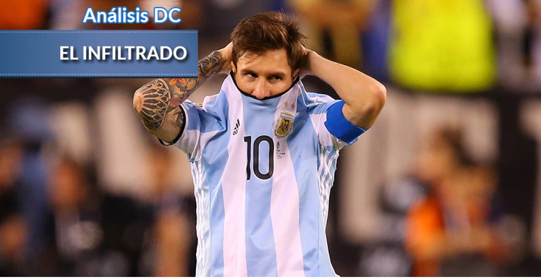 Messi lamentó así la derrota de Argentina
