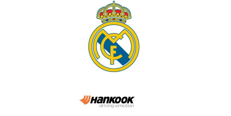 Escudo Real Madrid y Hankook