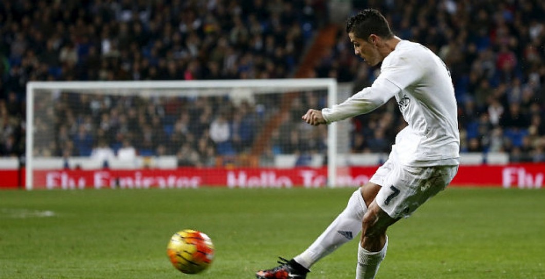 Cristiano Ronaldo, libre directo, Santiago Bernabéu