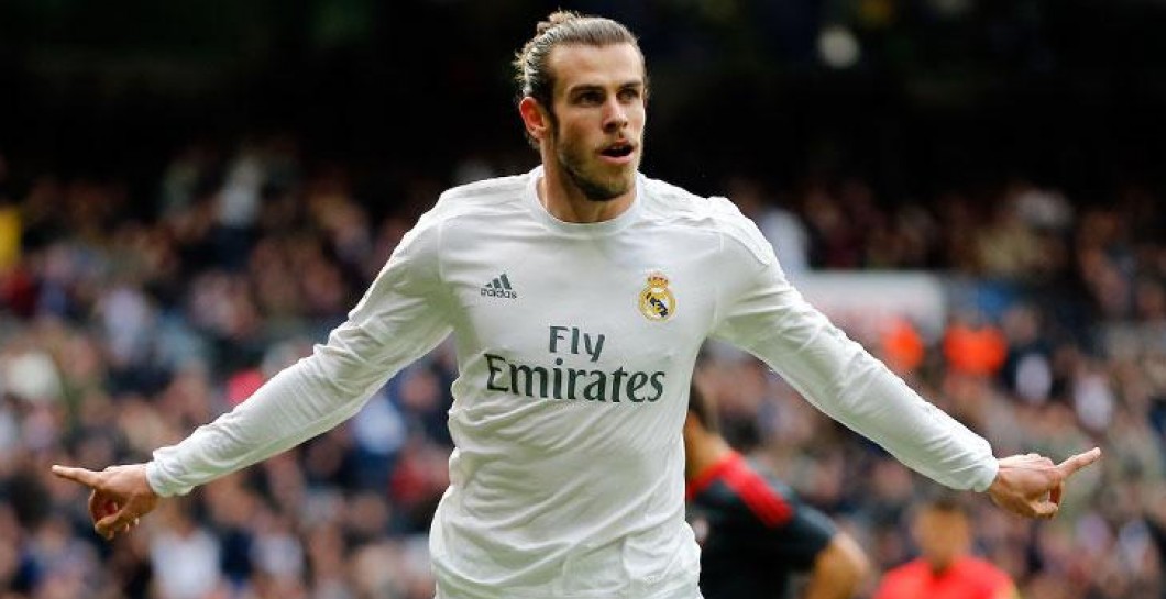 Bale celebra su gol al Celta de Vigo