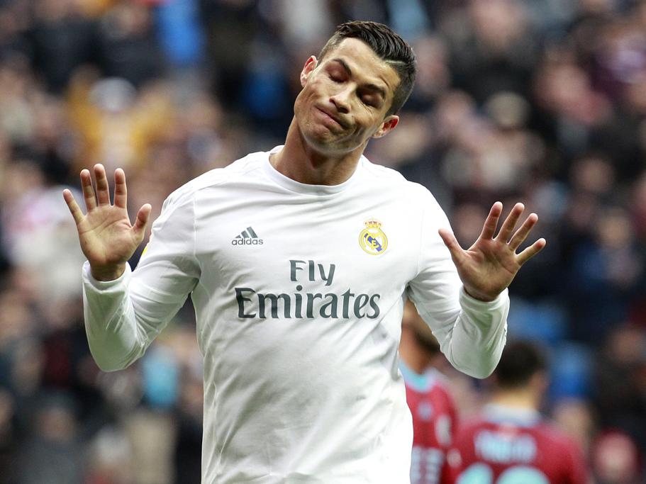 Cristiano Ronaldo, celebración, gol, Real Madrid
