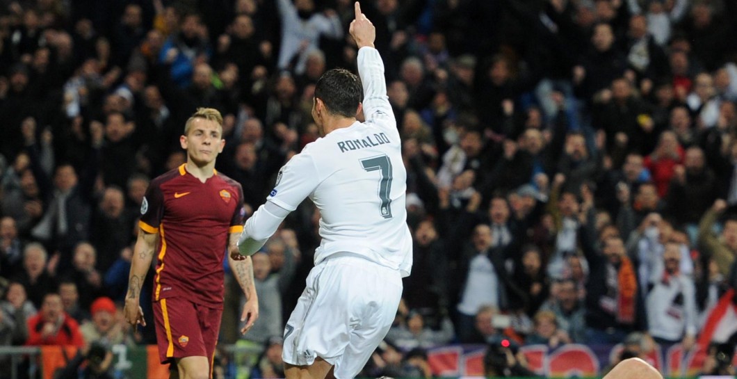 Gol Cristiano Ronaldo Roma