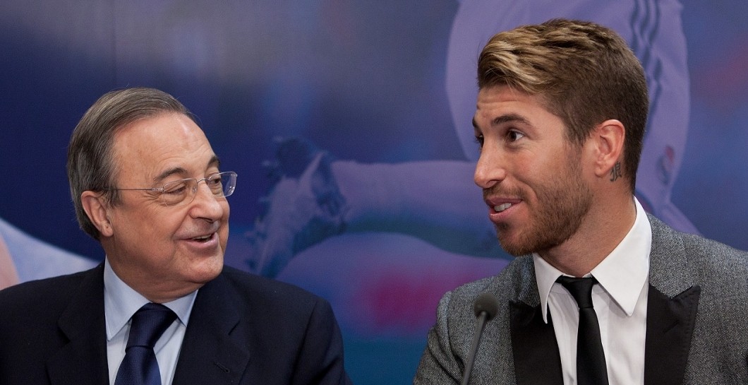 Florentino Pérez, Sergio Ramos, Real Madrid
