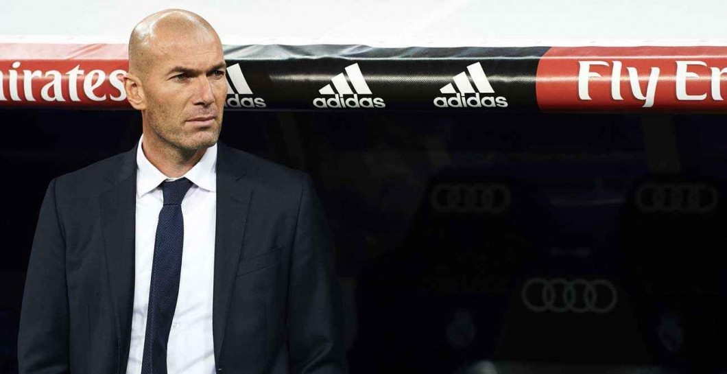 Zinedine Zidane banquillo Real Madrid