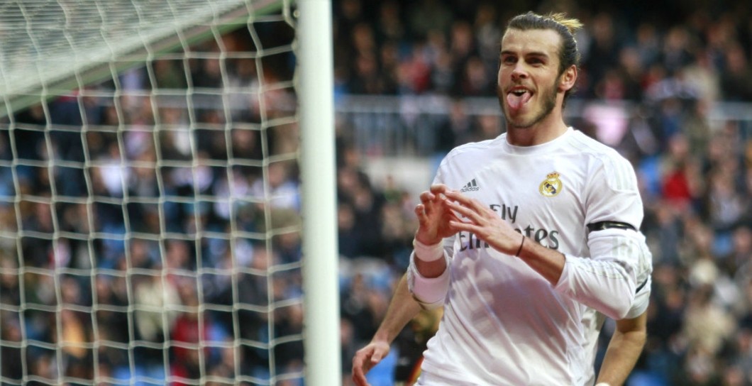 Bale, gol, celebración. Rayo Vallecano