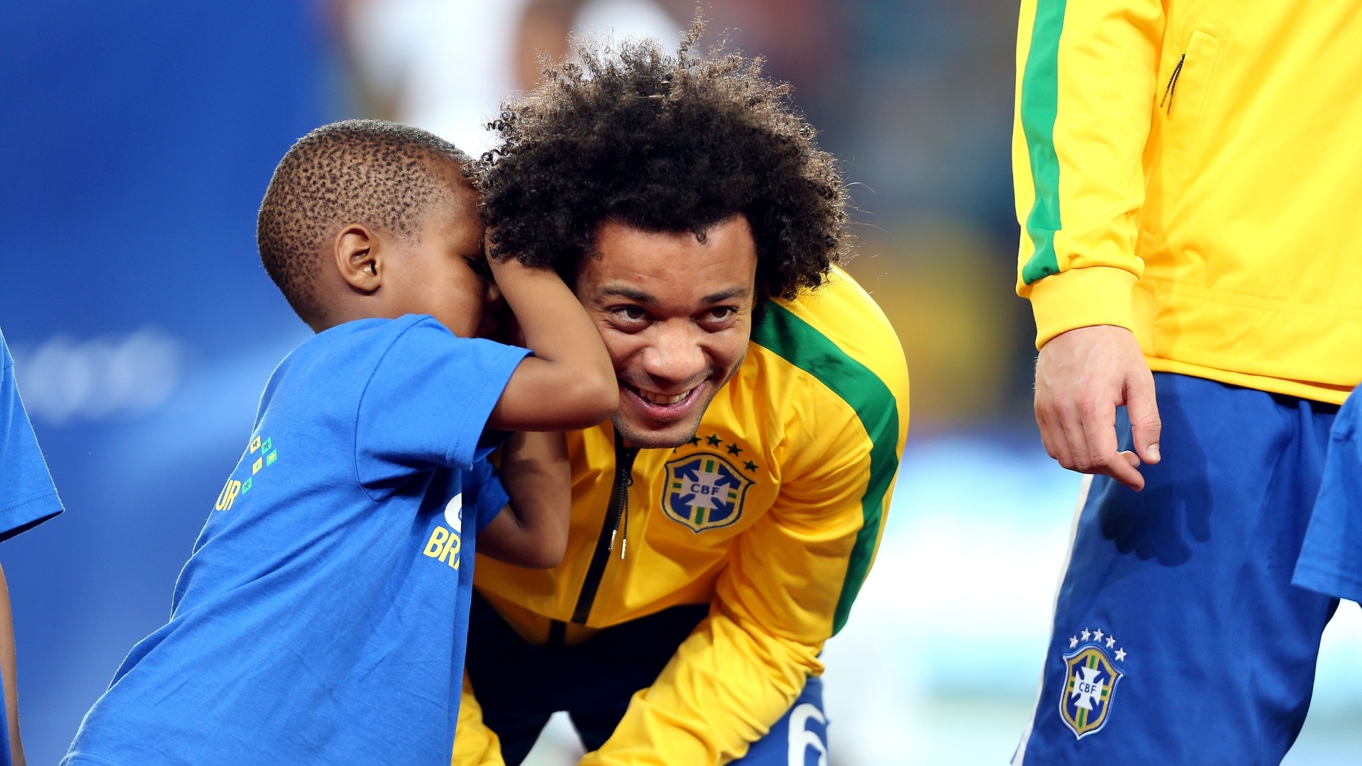 Marcelo, con la selección de Brasil