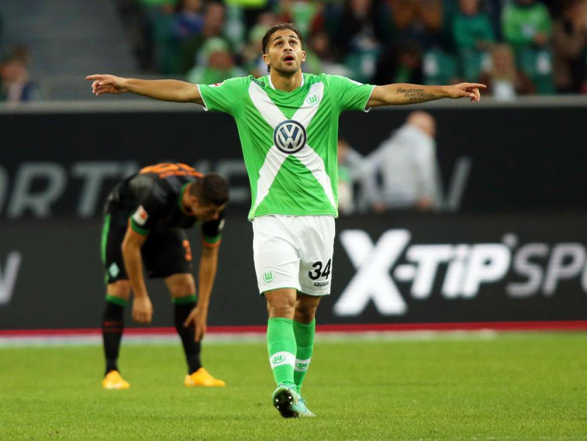 Ricardo Rodríguez, Wolfsburgo, gol