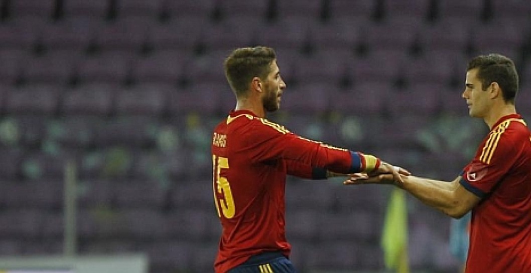 Nacho, debut, España, Sergio Ramos