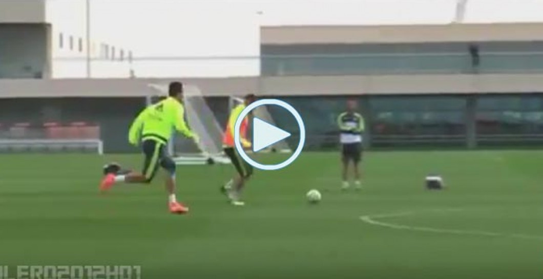 Vídeo del duelo de 'sprints' entre Cristiano y Benzema