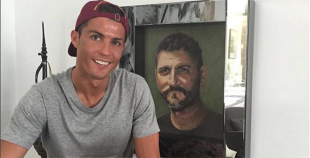 Así felicitó Cristiano Ronaldo el día del padre