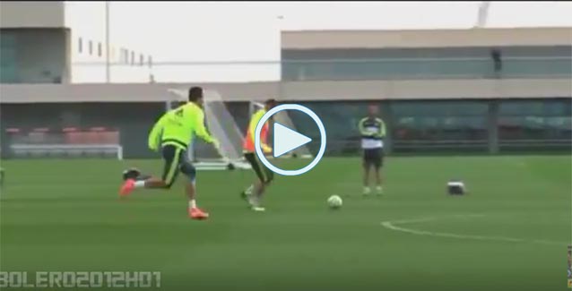 Vídeo del duelo de 'sprints' entre Cristiano y Benzema