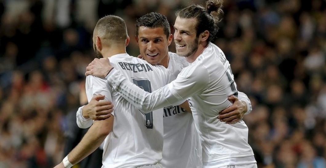 Cristiano Ronaldo, Bale y Benzema