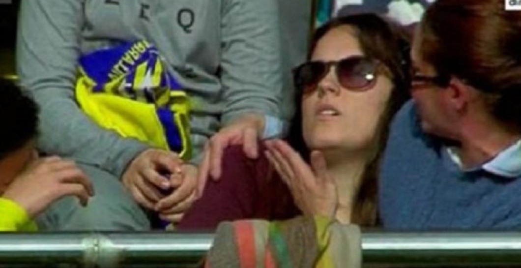 Raquel Tajuelo recibió un balonazo de Leo Messi
