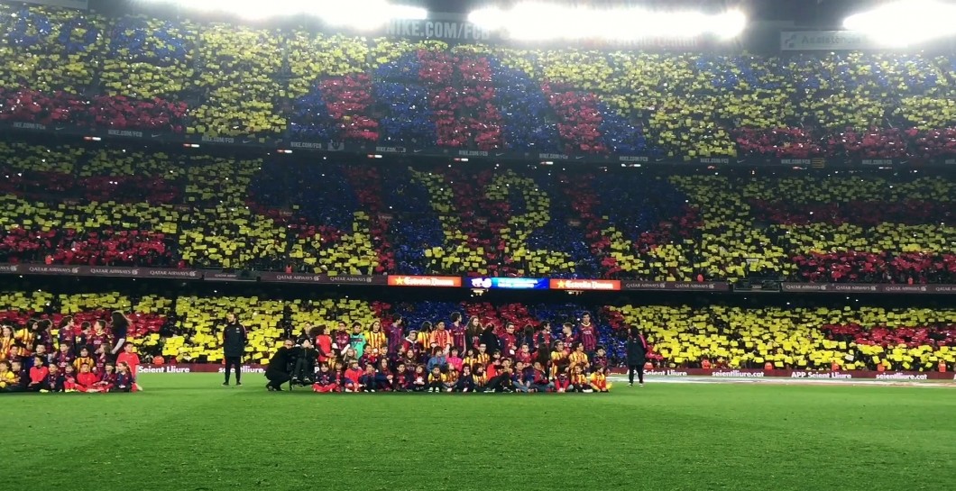 mosaico, Camp Nou, Barcelona