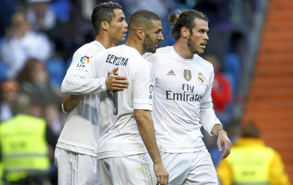 Bale, Benzema, Cristiano Ronaldo, gol