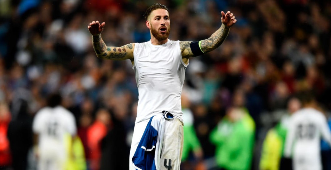 Ramos celebra una victoria