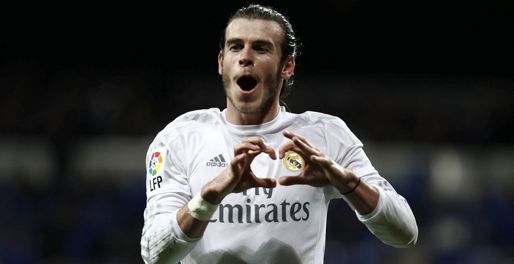 Celebración de Bale