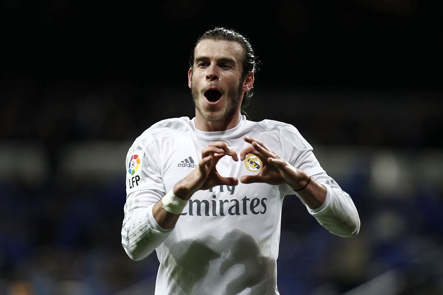 Celebración de Bale