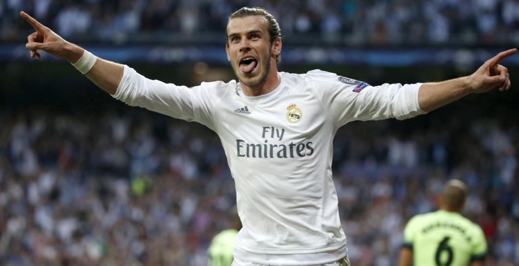 Bale celebró así su gol al Manchester City