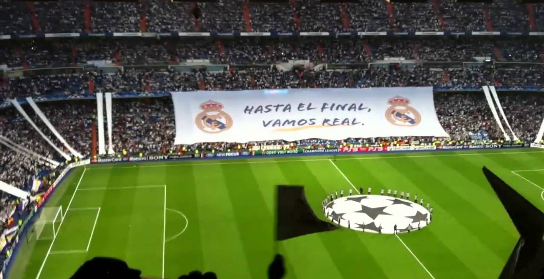 Real Madrid, afición, estadio Santiago Bernabéu