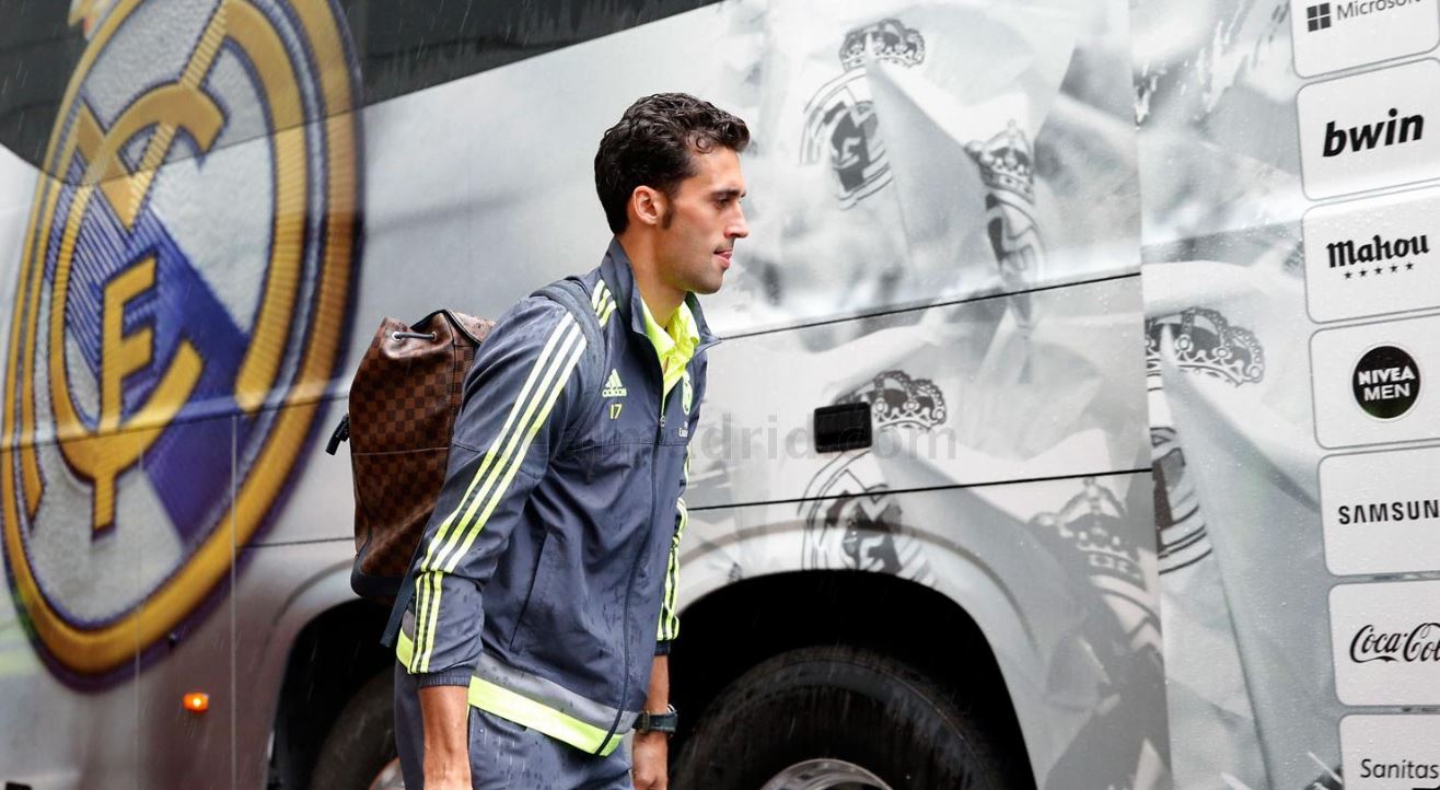 Arbeloa, autobús, Real Madrid