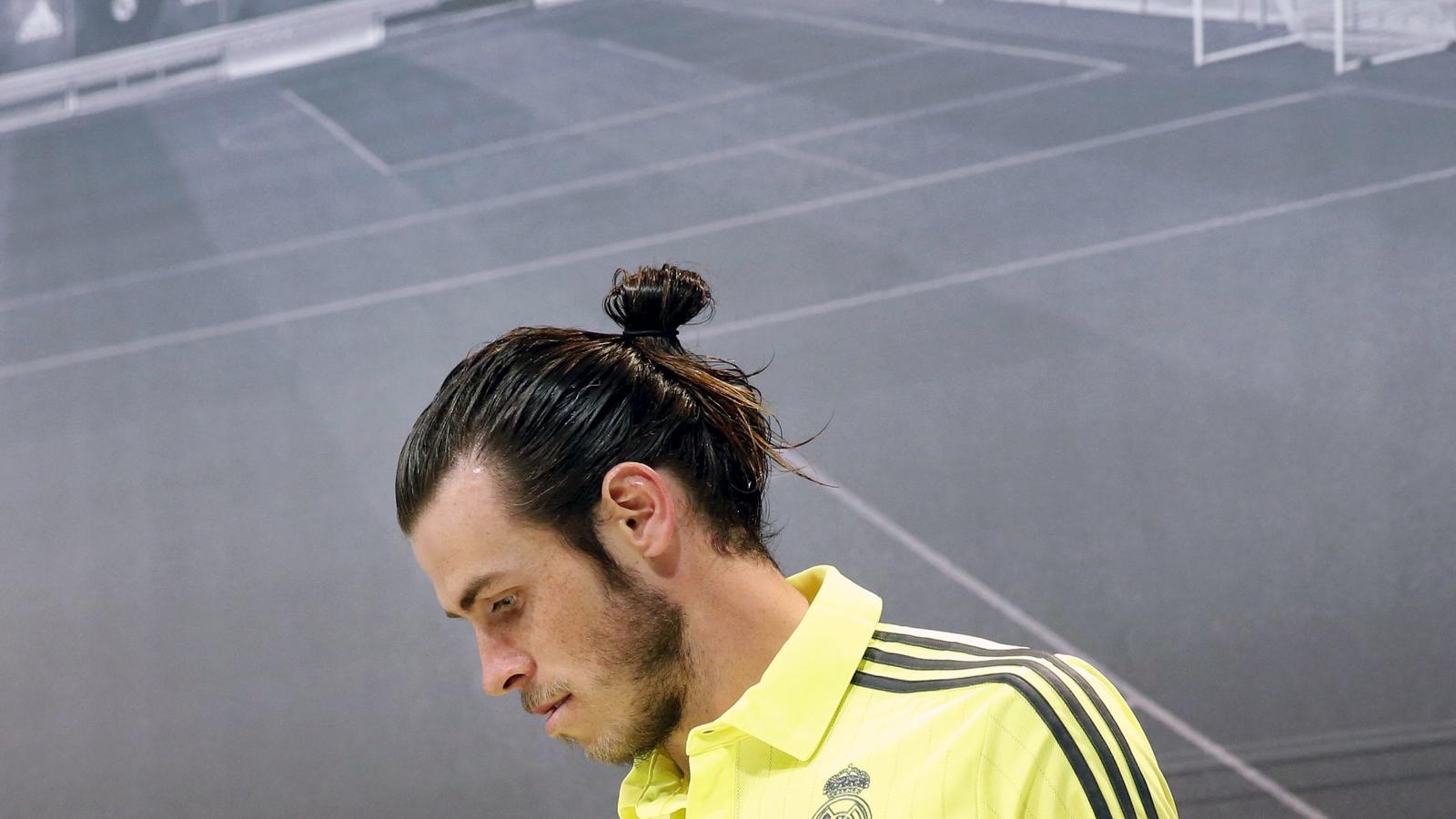 Bale en una rueda de prensa de esta temporada