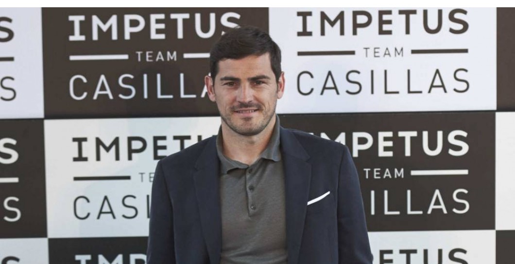 Iker Casillas en un acto publicitario