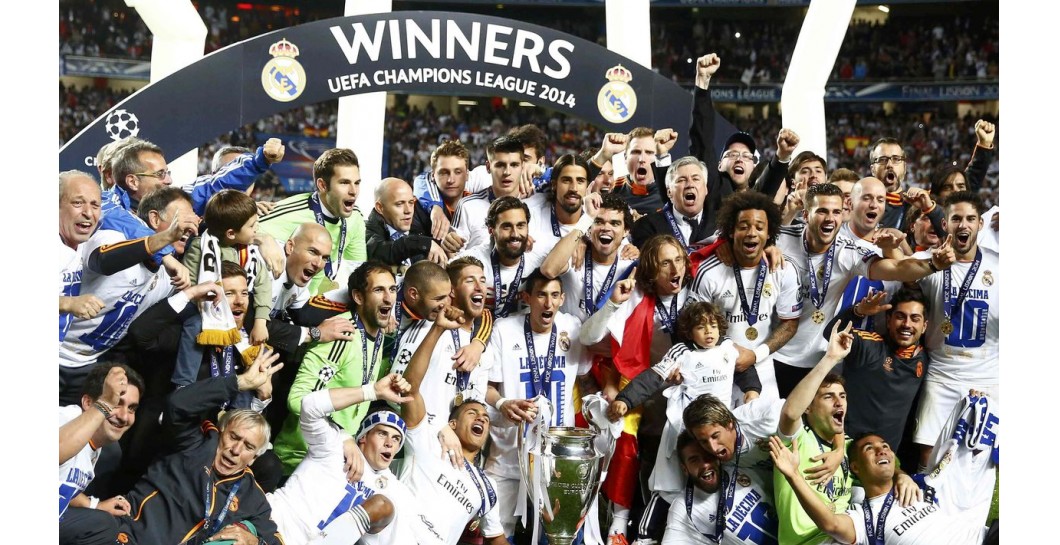 Real Madrid, campeón, Liga de Campeones
