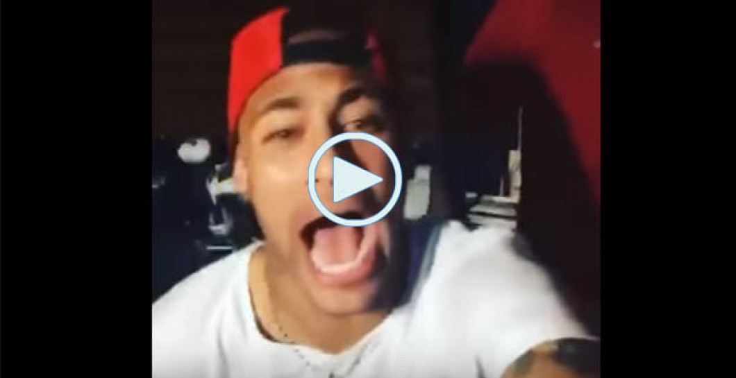 Neymar demostró su mala educación una vez más