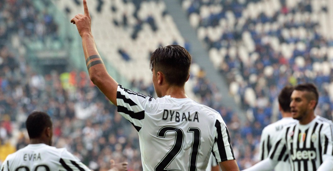 Paulo Dybala con la Juventus