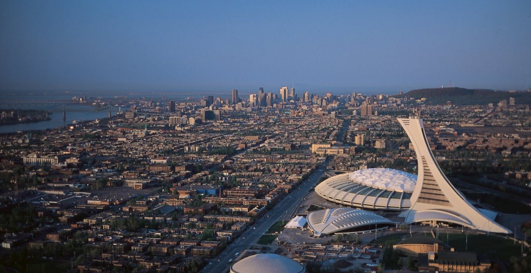 El estadio olímpico de Montreal