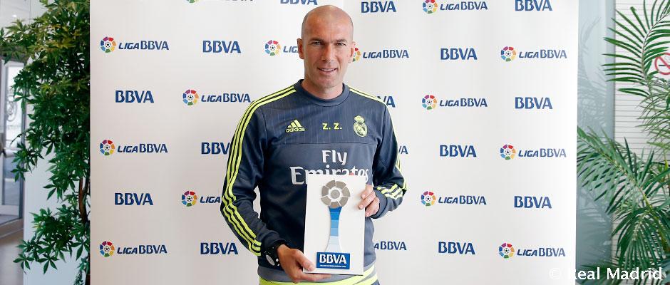 Zidane, premio, Liga BBVA