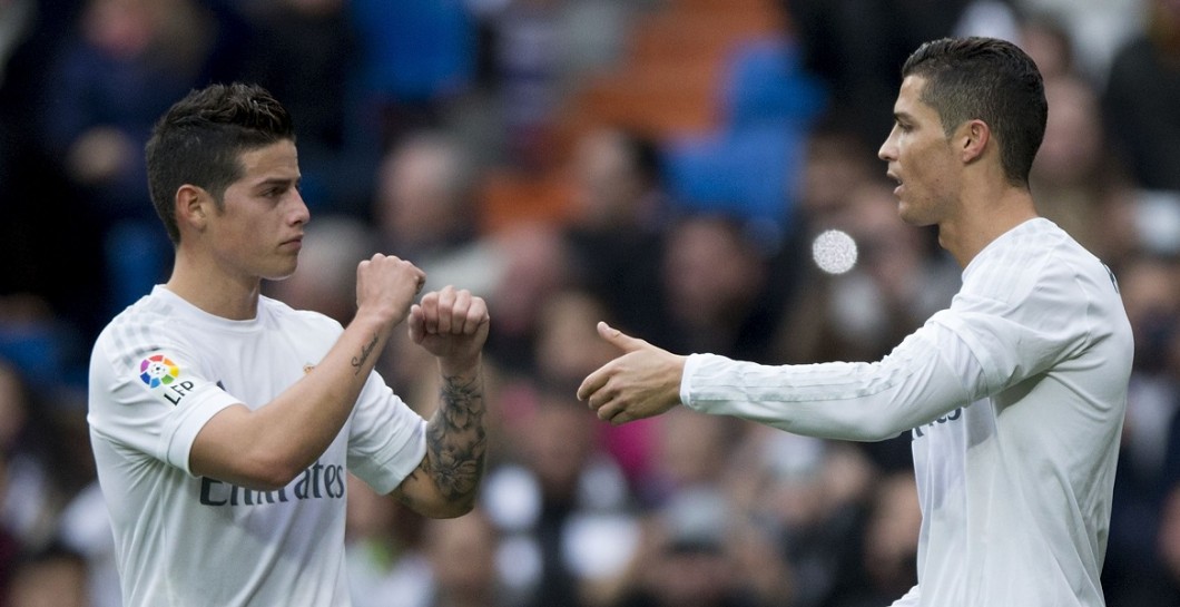 Cristiano, James, Real Madrid