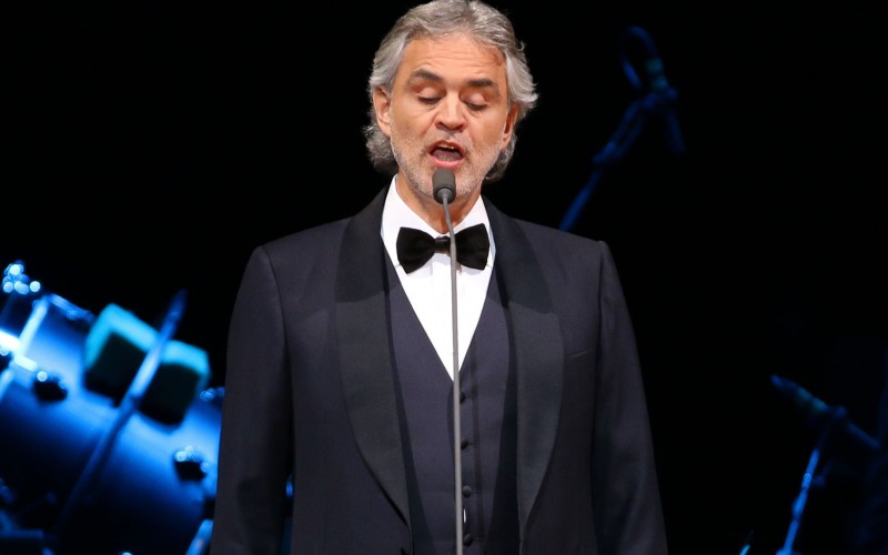 Andrea Bocelli, actuación
