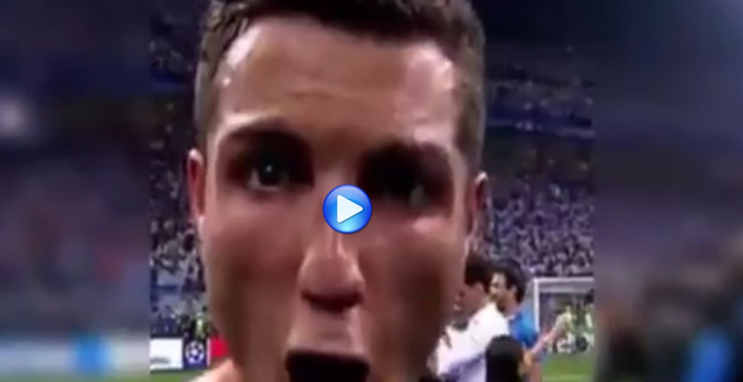 El grito de la victoria de Cristiano Ronaldo