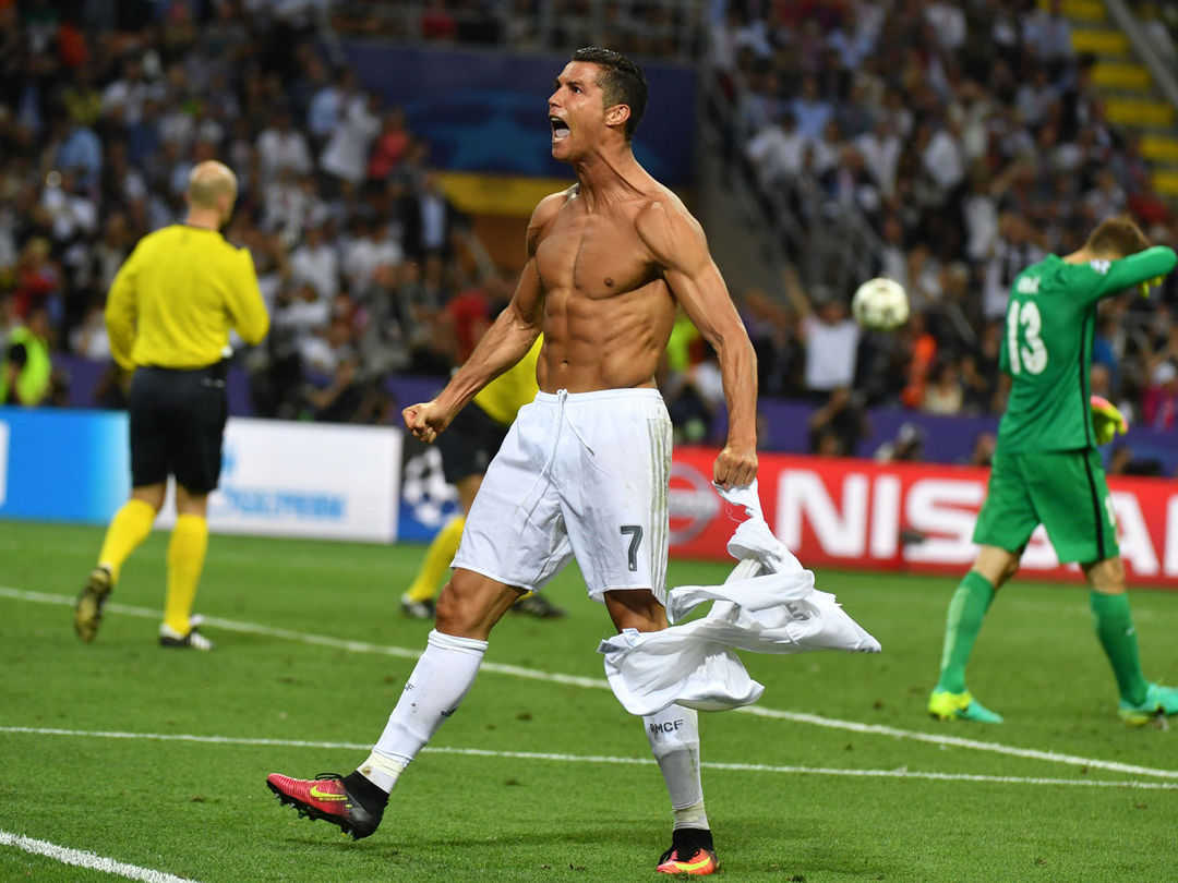 Cristiano celebra penalti