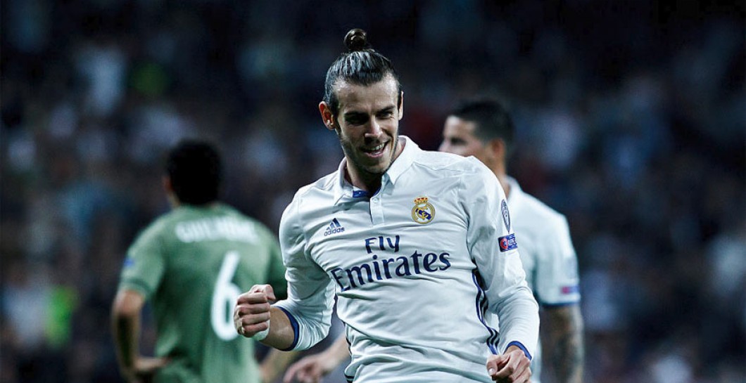 Bale celebra su tanto al Legia de Varsovia