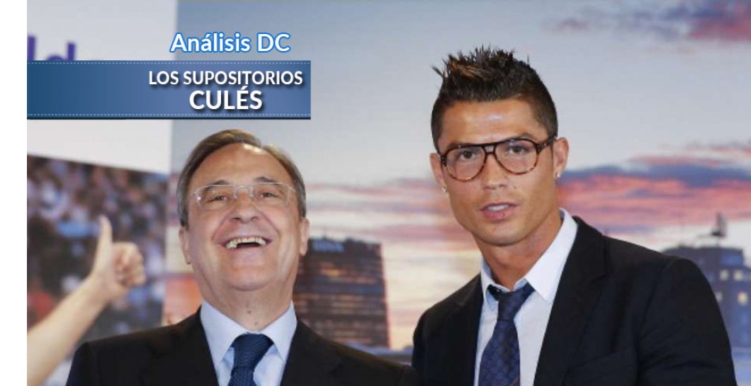 Florentino y Cristiano Ronaldo en la anterior renovación del luso