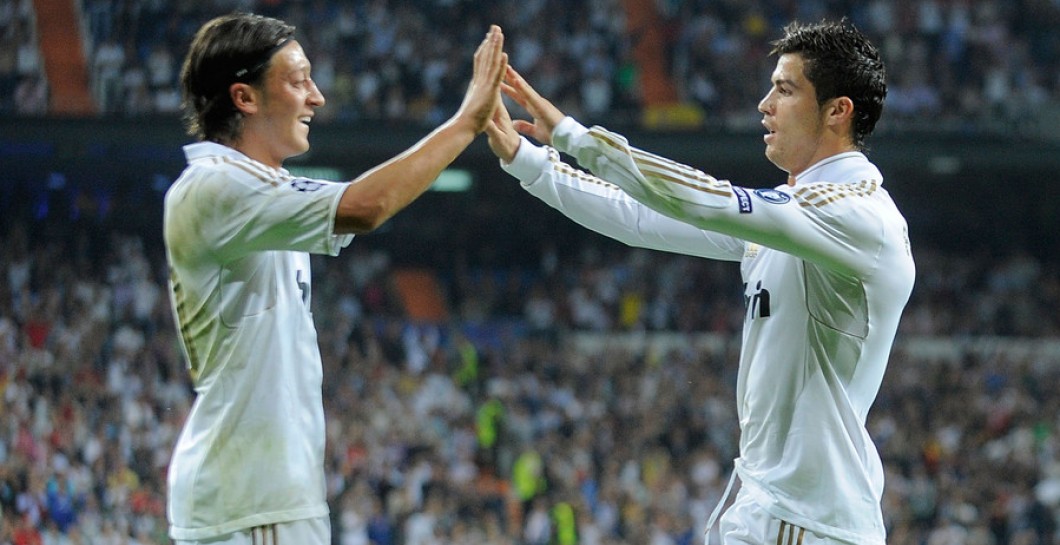 Cristiano y Özil
