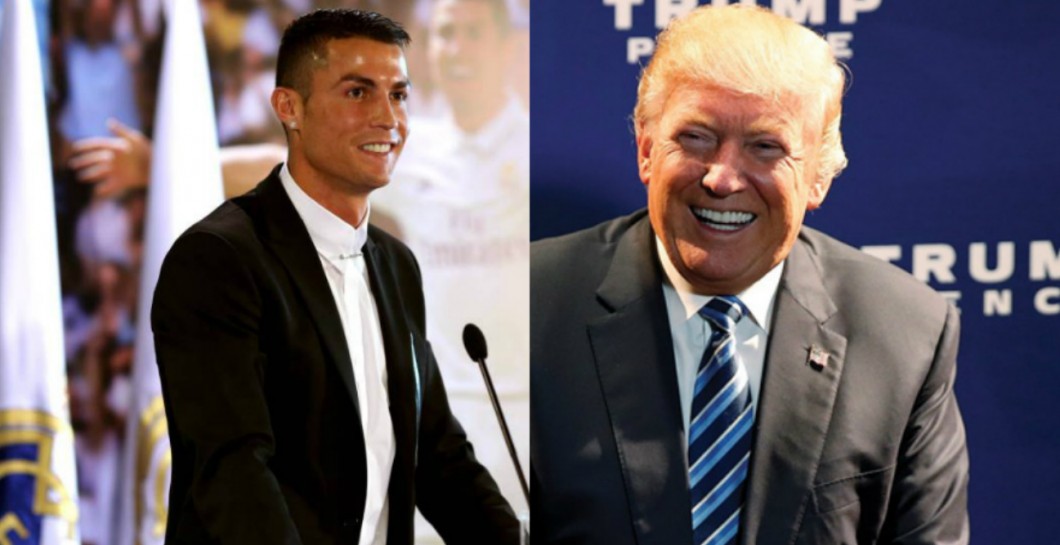Cristiano Ronaldo y Trump