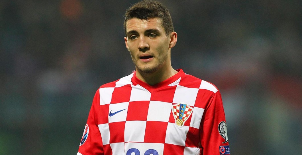 Kovacic en un partido con Croacia