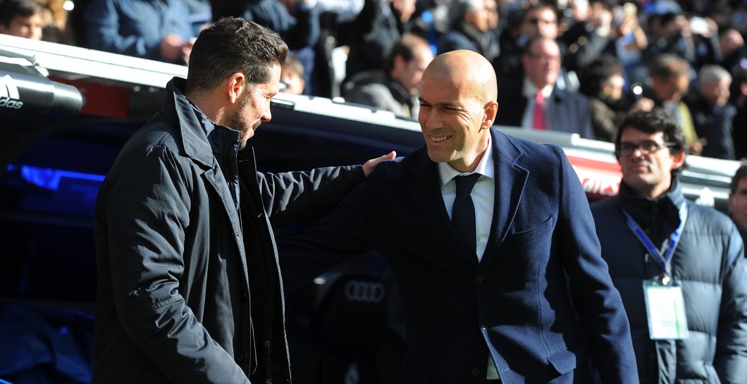 Zinedine Zidane y Simeone