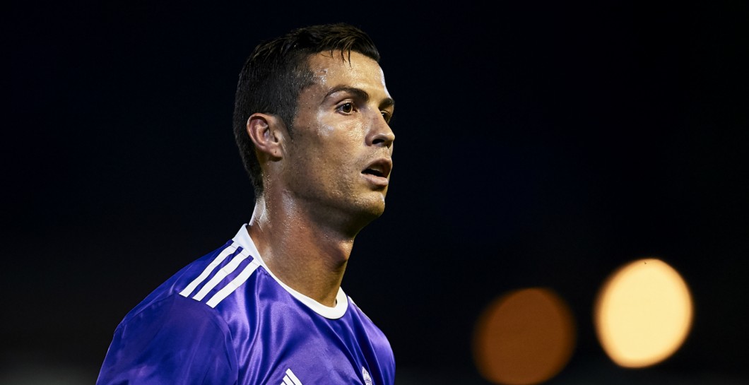 Cristiano Ronaldo en el partido contra el Betis