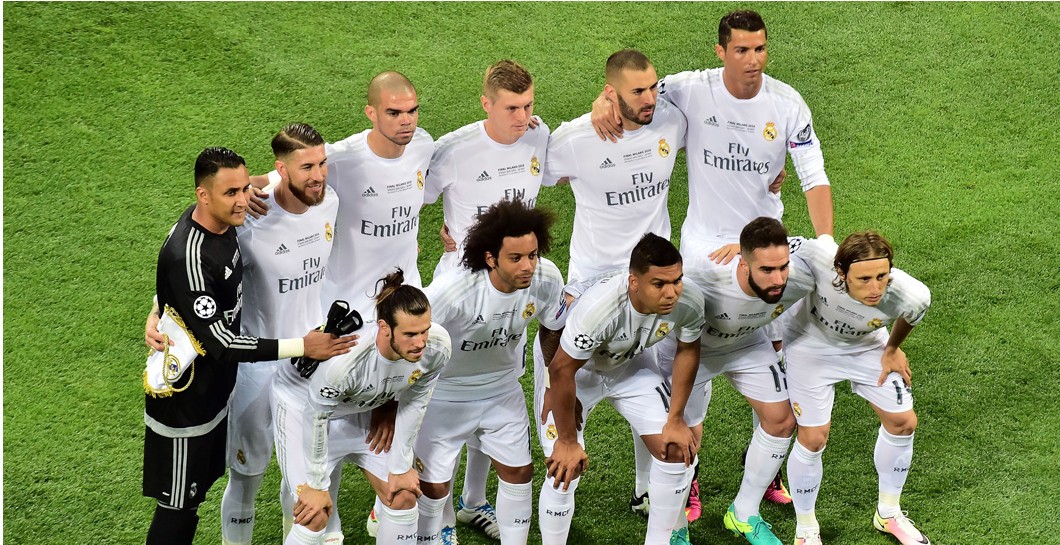 Alineación, Real Madrid, final, Milán
