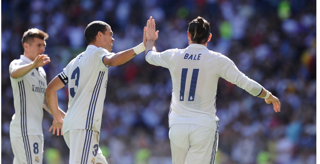 Bale, Pepe, Kroos, gol, Eibar