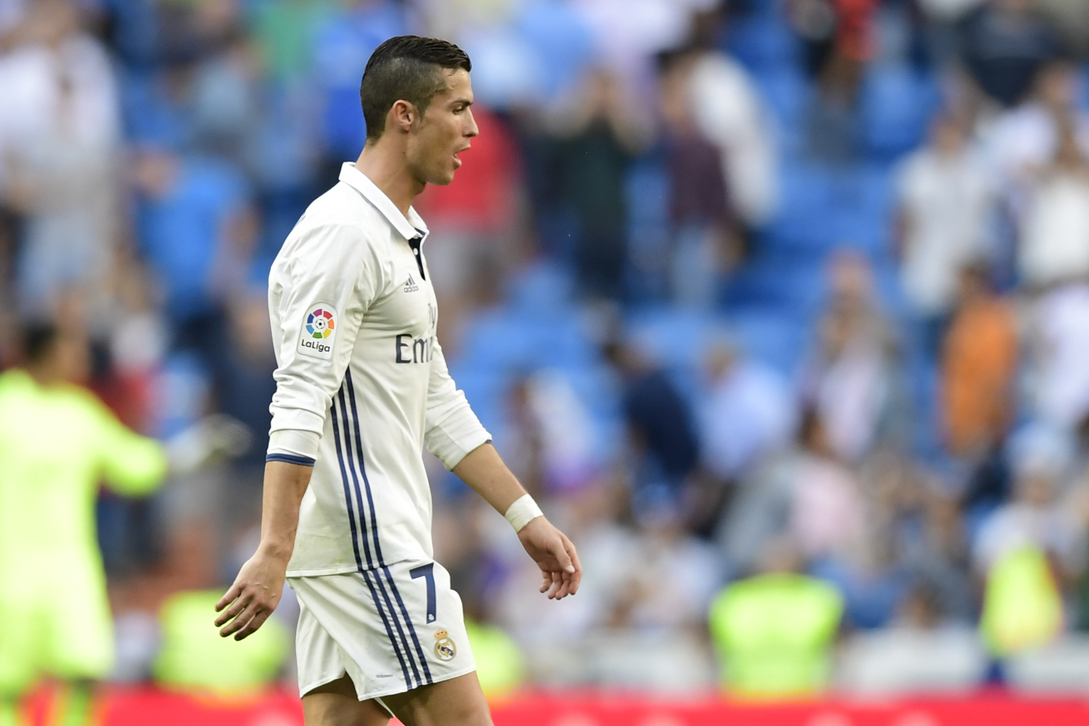 Cristiano Ronaldo, Real Madrid, Eibar, enfado