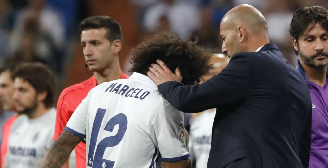 Marcelo, lesión, Zidane