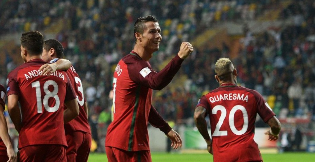 Cristiano Ronaldo celebró así uno de sus goles a Andorra